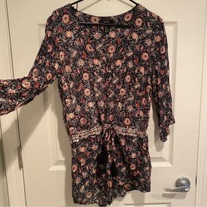 Fun floral romper